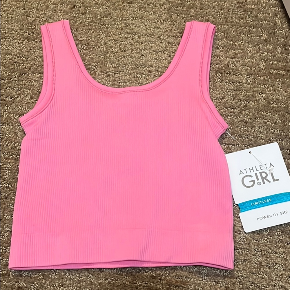 Athleta Girl Pink Tank Top
